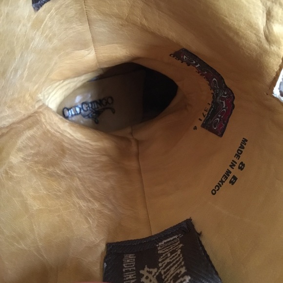 Old Gringo Tiegan Embroidered Western Cowboy Cowgirl Boots Vesuvio Brass - Picture 13 of 16